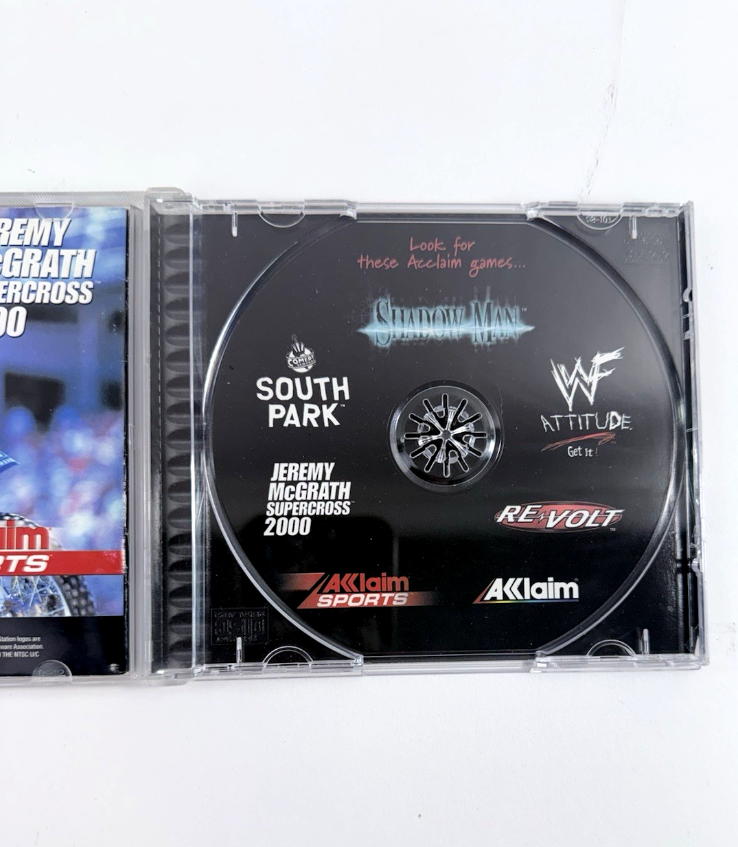 WWF Attitude (PlayStation 1, 1999) Game Case Manual - Tested and Working