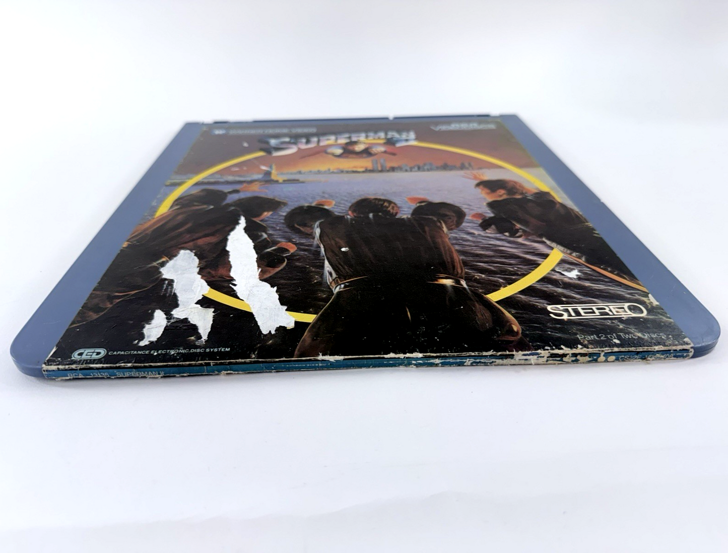 Superman II (RCA Videodisc, 1983) Discs 1 & 2 - Complete Christopher Reeve Film