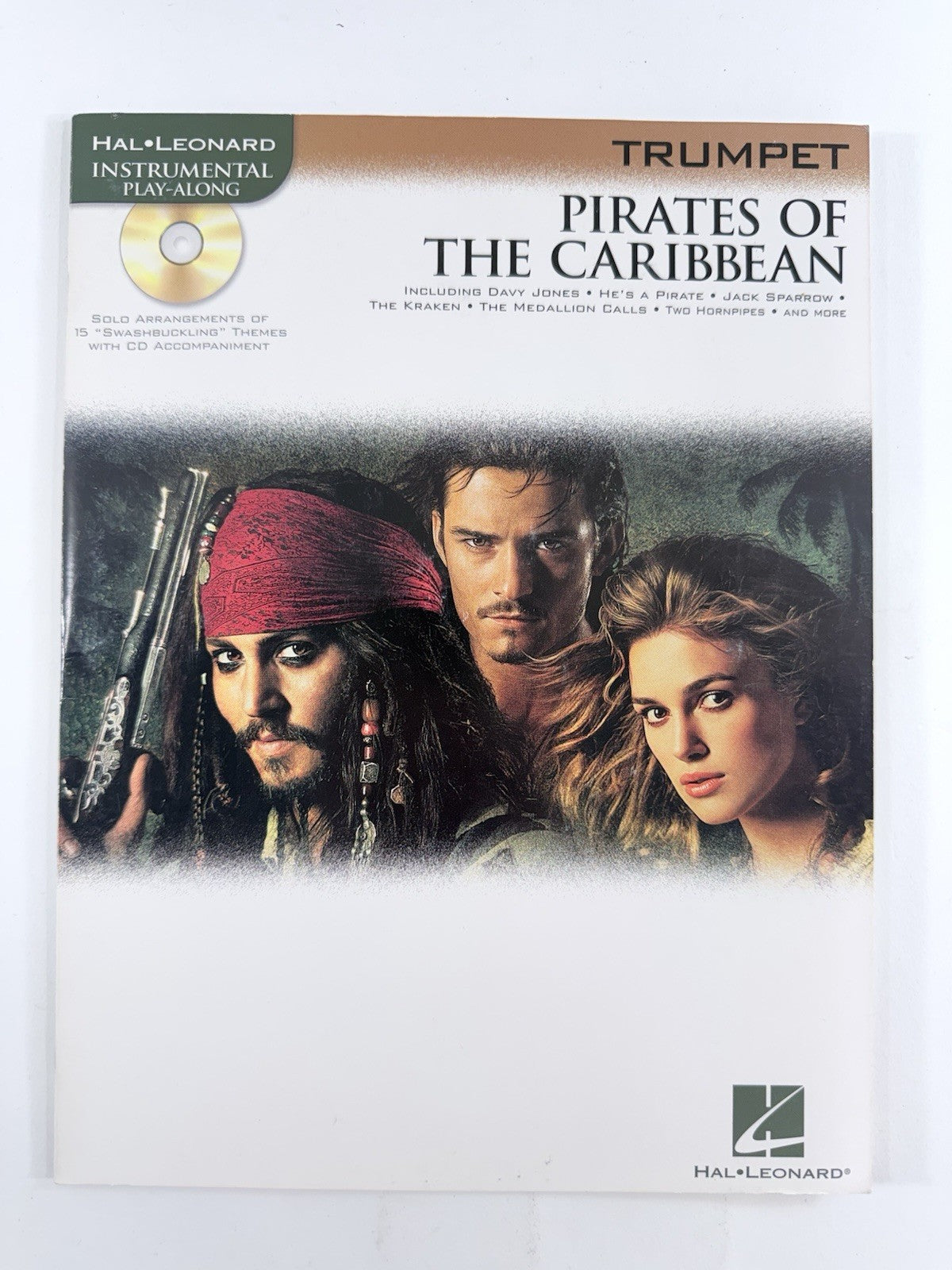 Instrumental Trumpet Play-Along Books - Pirates of the Caribbean, James Bond, +2