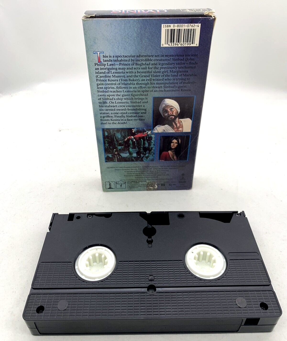 The Golden Voyage of Sinbad (VHS, 1993) Tested and Working