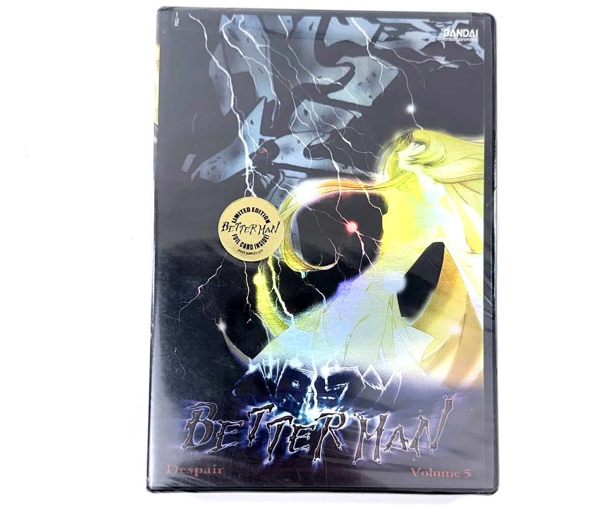 Betterman Vol. 5: Despair (DVD, 2001) Bandai - New, Factory Sealed