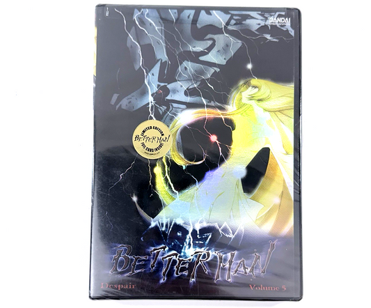 Betterman Vol. 5: Despair (DVD, 2001) Bandai - New, Factory Sealed