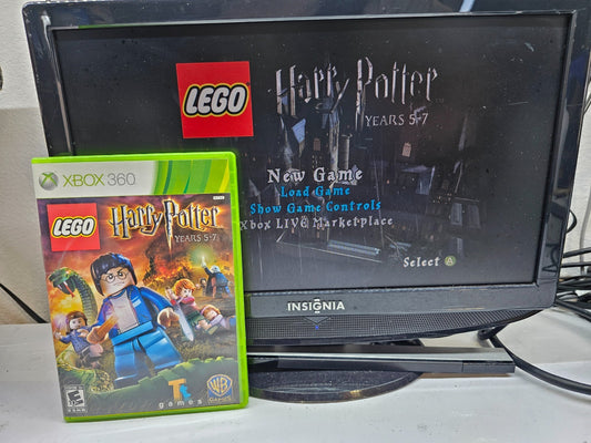 LEGO Harry Potter: Years 5-7 (Microsoft Xbox 360, 2011) Game Case Manual -Tested