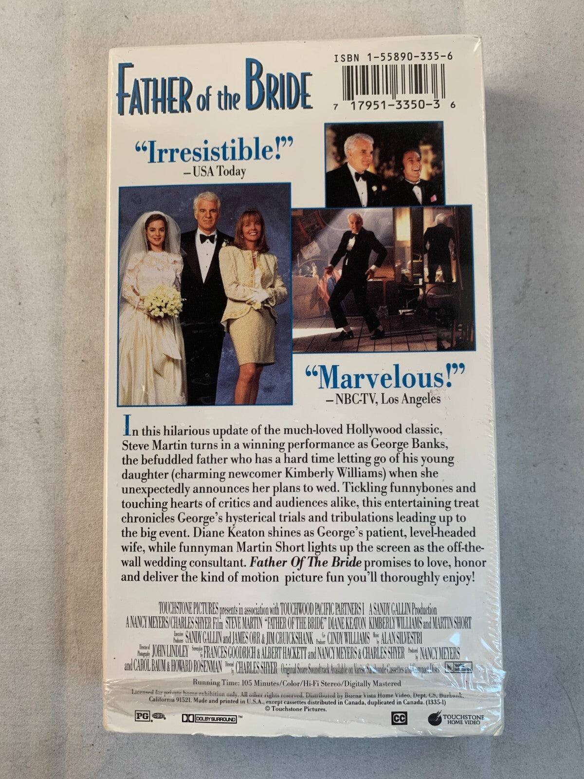 Father of the Bride (VHS, 1992) Tested and Working