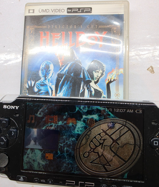 Hellboy Director’s Cut (UMD, 2005) For Sony PSP  - Tested and Working