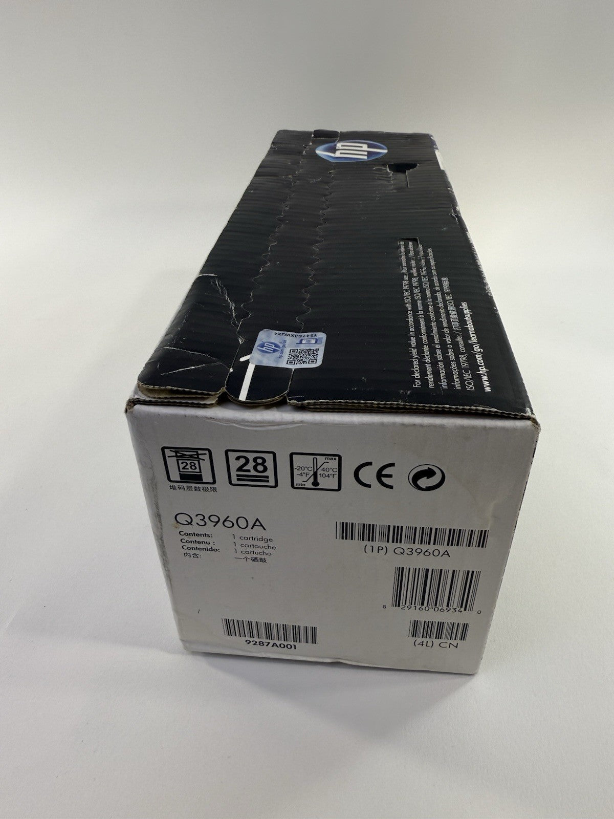 HP 122A Q3960A Black Toner Print Cartridge For LaserJet 2550/2820/2840 - New