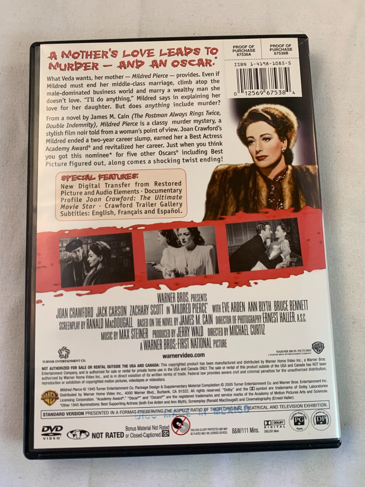 Mildred Pierce (DVD, 2006)
