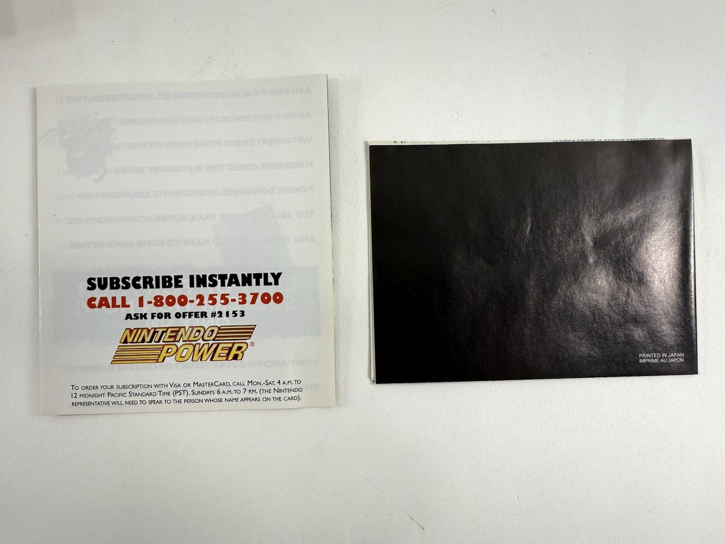 Mole Mania (Nintendo Gameboy, 1997) Game Case Manual Inserts - Tested