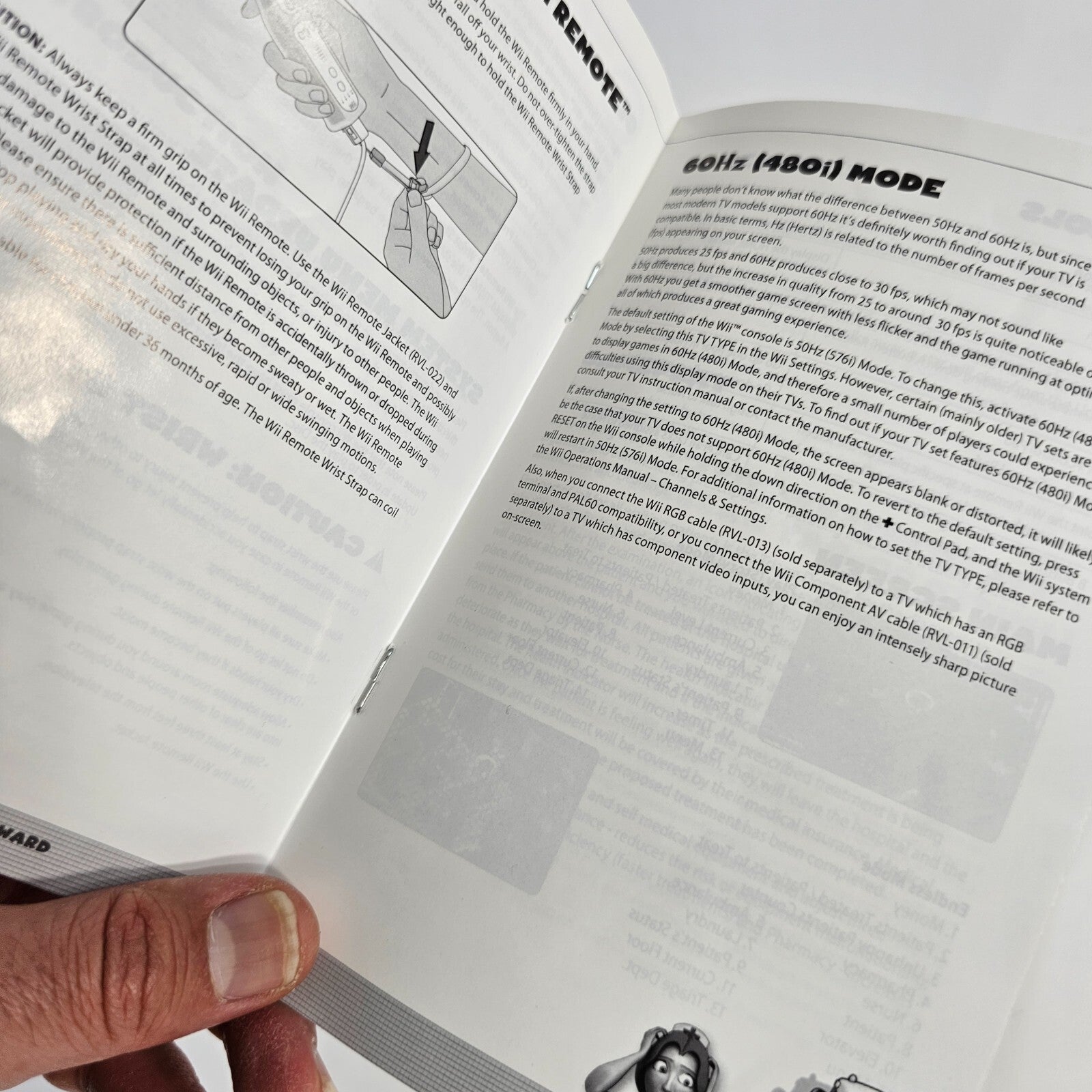 Hysteria Hospital: Emergency Ward (Nintendo Wii, 2009) Game Case Manual - Tested