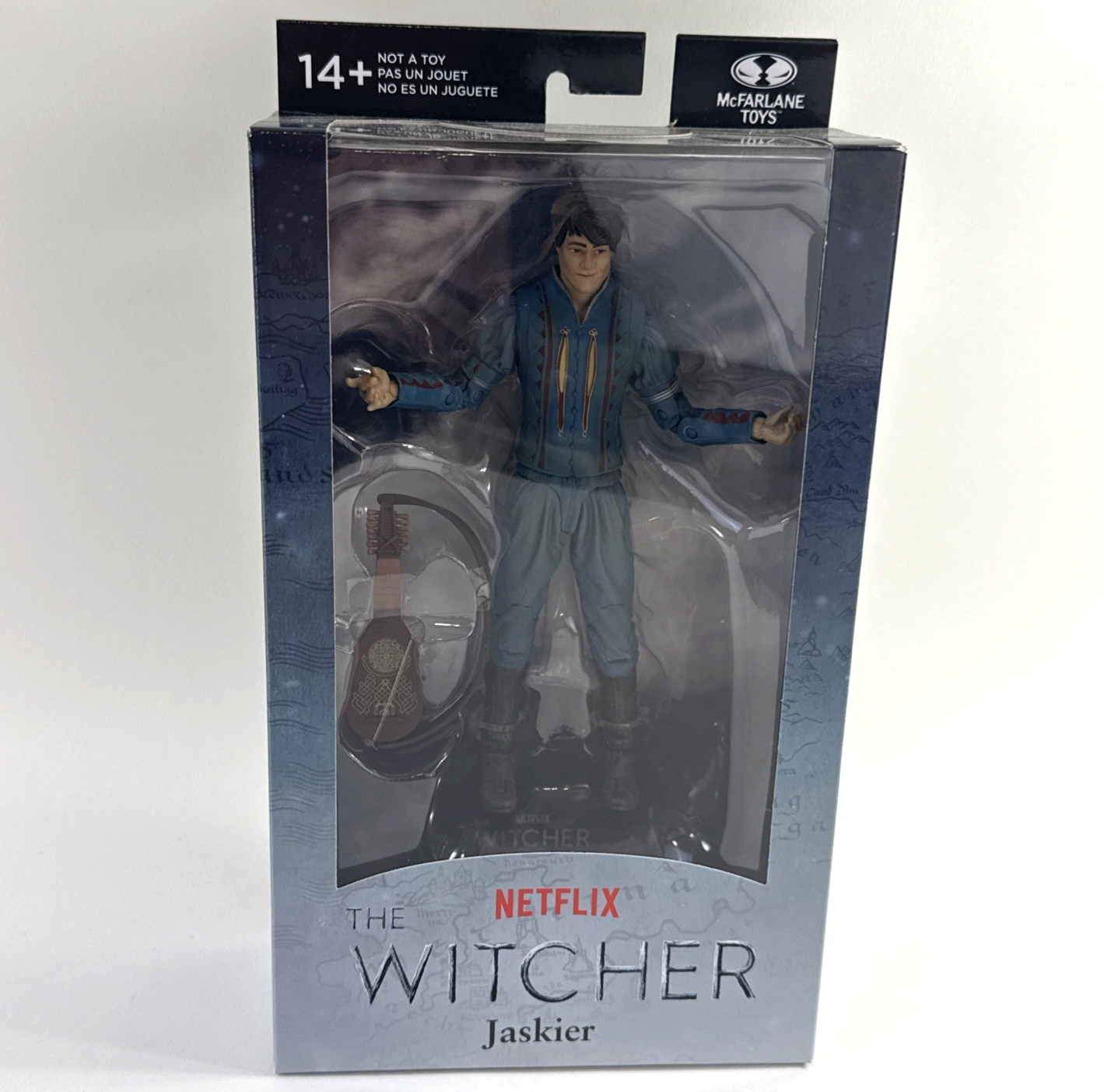 McFarlane Toys 2021 Netflix The Witcher WV1 7" Jaskier (Season 1) Figure - New