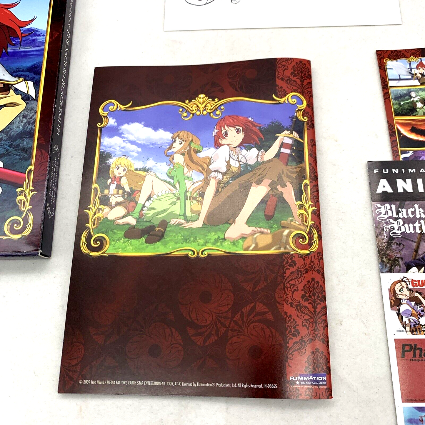 The Sacred Blacksmith: Complete Series Box Set (DVD, 2009, 2-Disc Set) Tested