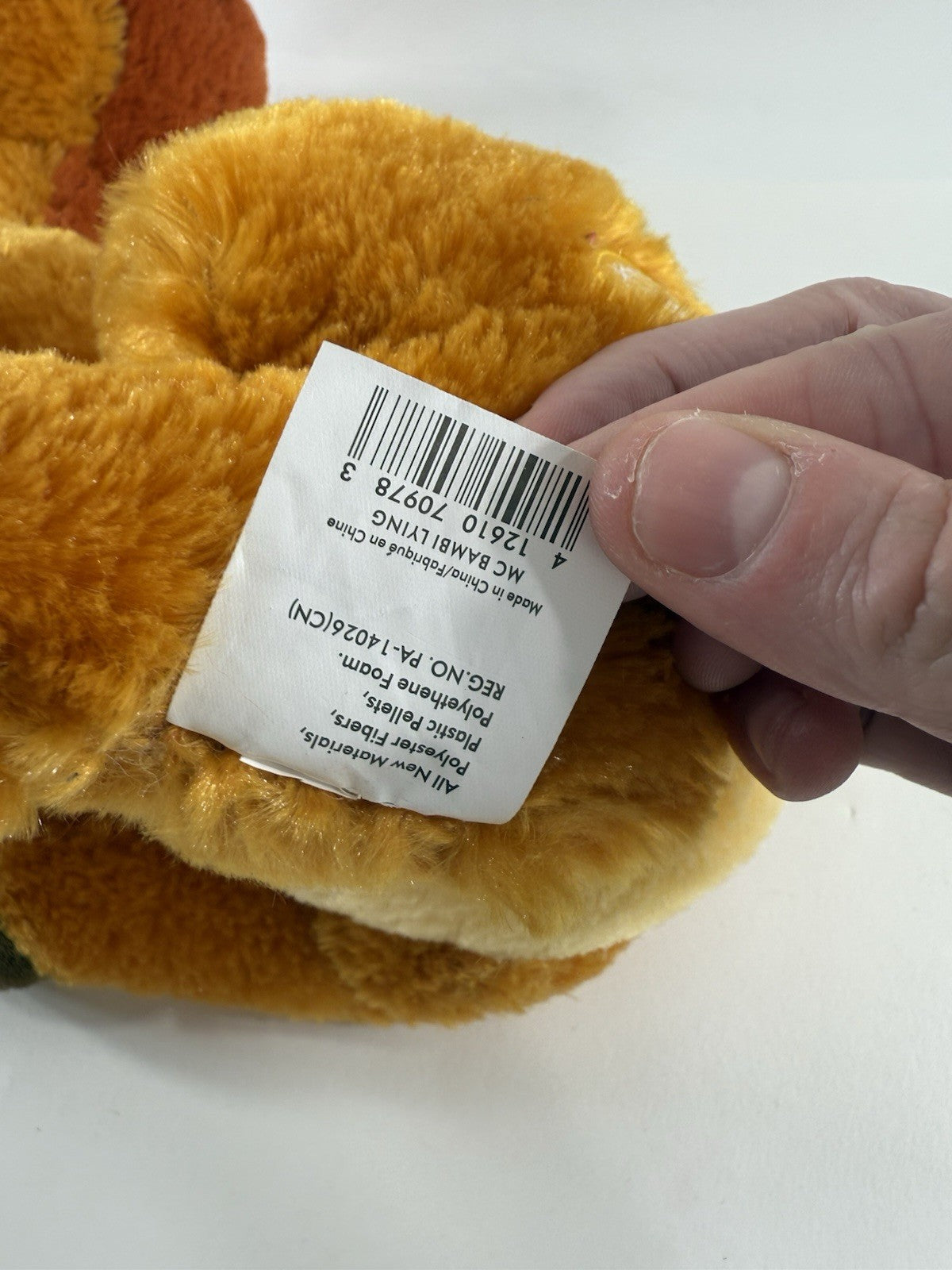 Disney Store 2014 Exclusive 14" Bambi Seated Fawn Plush with Emblem