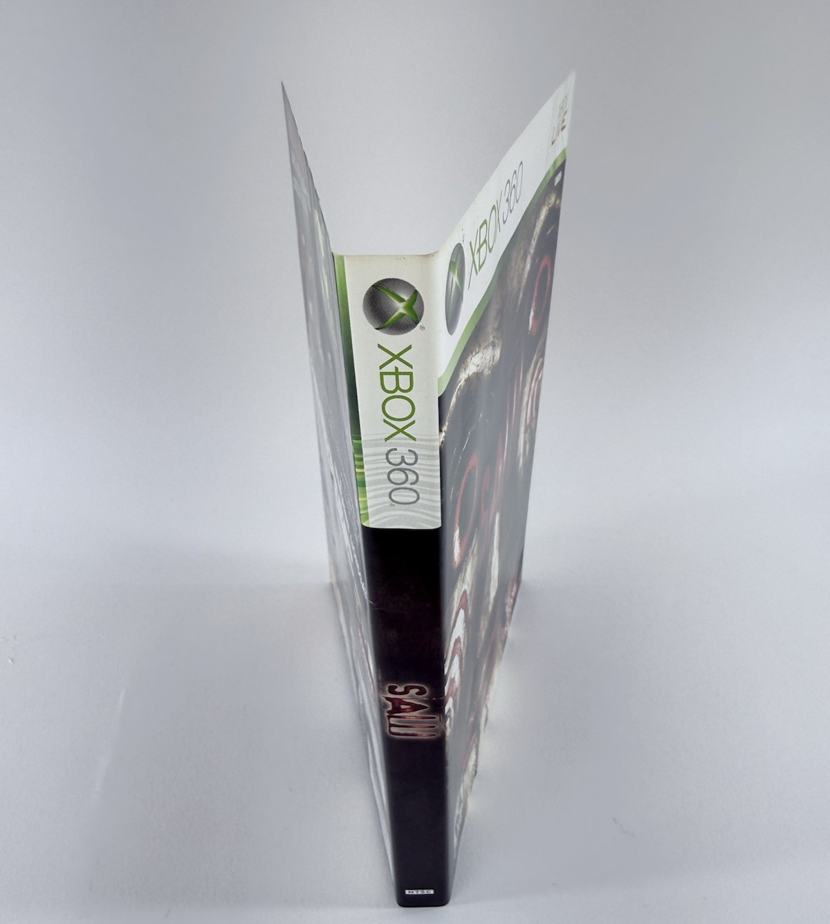 Saw (Microsoft Xbox 360, 2009) Original Game Case and Cover Art Only - No Game