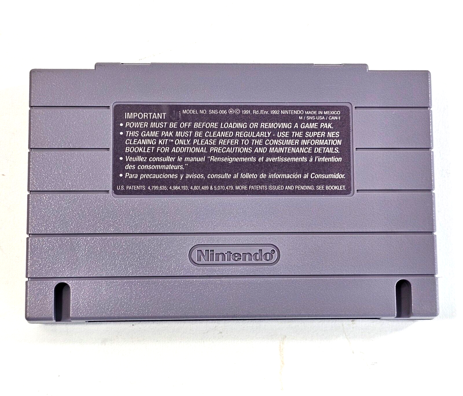 Zoop (Super Nintendo SNES, 1995) Game Box Manual Insert Registration - Tested