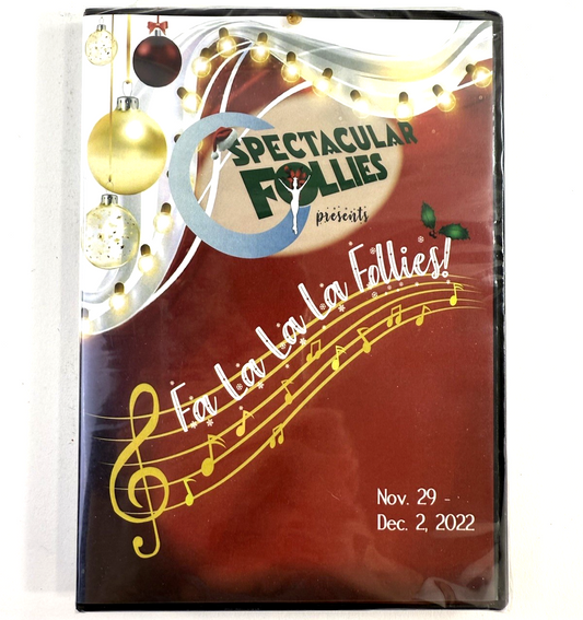 Spectacular Follies Presents Fa La La La Follies (DVD, 2022) New, Factory Sealed