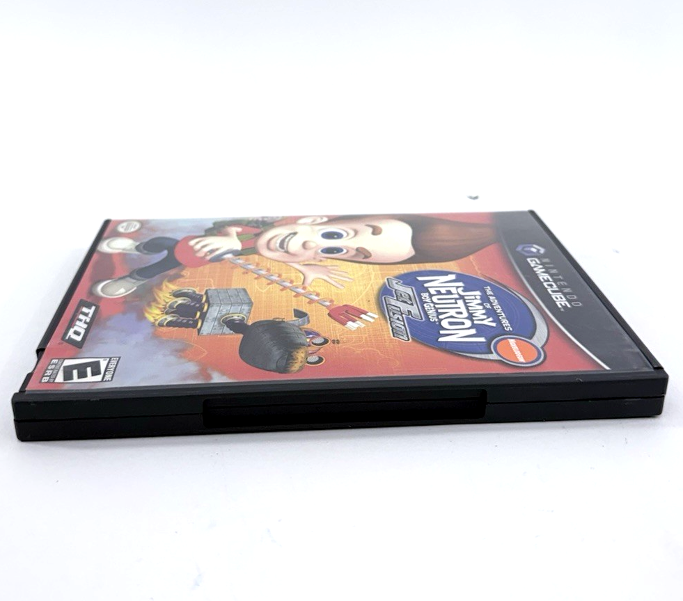 Jimmy Neutron: Boy Genius Jet Fusion GameCube Case, Manual and Insert Only