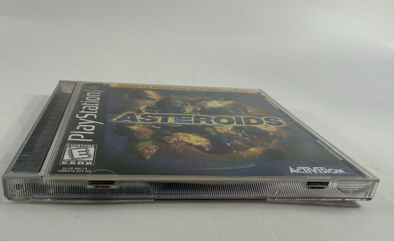 Asteroids (Sony PlayStation 1, 1998) Game Case Manual Registration Card - Tested
