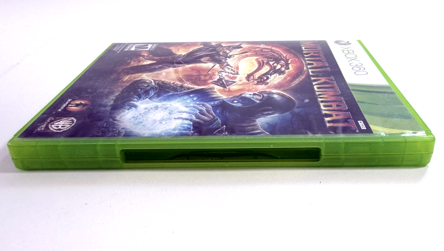 Mortal Kombat (Microsoft Xbox 360, 2010) Game Case Manual Inserts Code - Tested