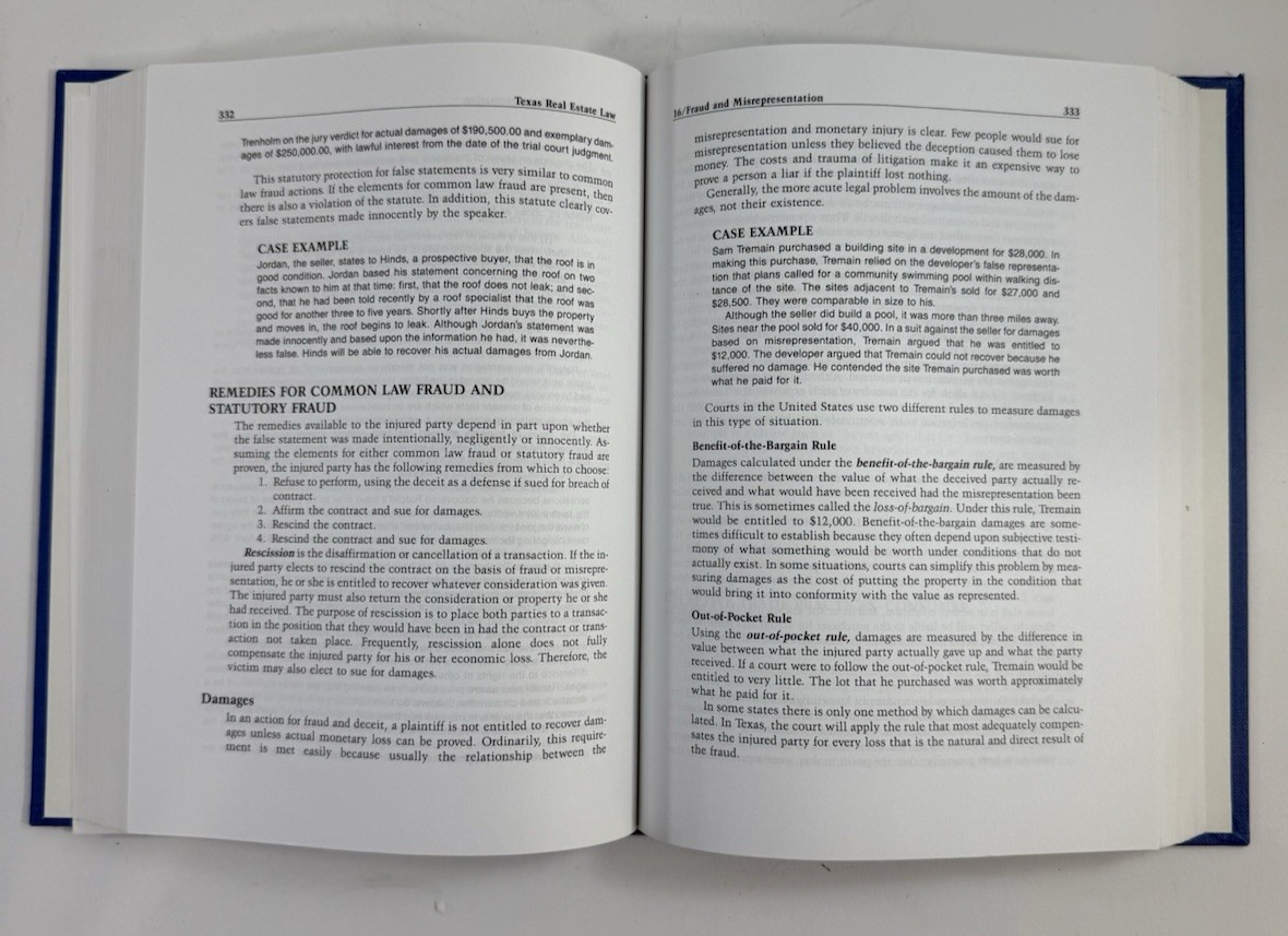 Texas Real Estate Law by Madeline Johnson/G. E. Irby (Hardcover, 1988)