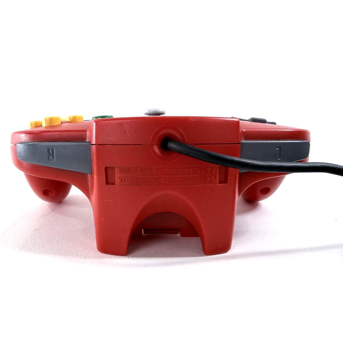 Nintendo 64 Original NUS-005 Solid Red Controller - Tested - Tight Stick