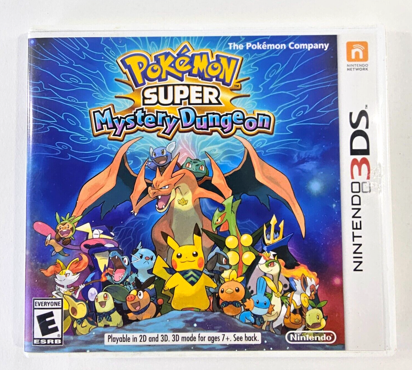 Pokémon Super Mystery Dungeon (Nintendo 3DS, 2015) Case & Manual - No Game