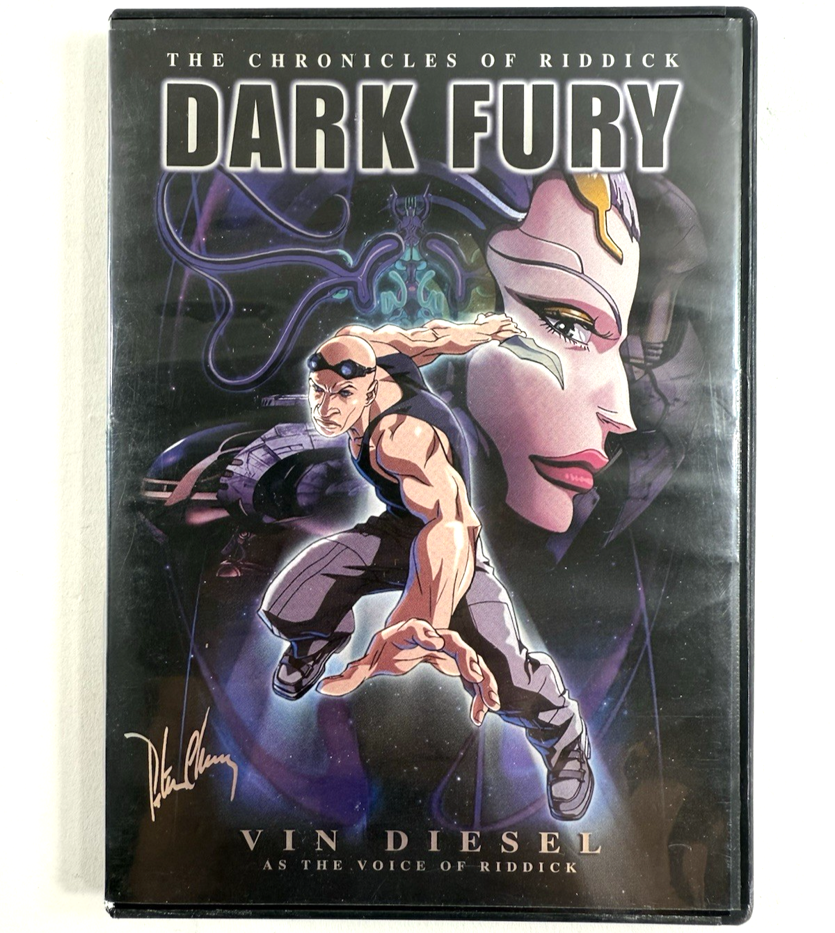 The Chronicles of Riddick: Dark Fury (DVD, 2004) Tested And Working