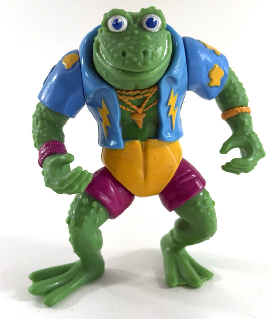Mirage Studios 1989 Playmates 6" Genghis Frog Loose Action Figure - TMNT