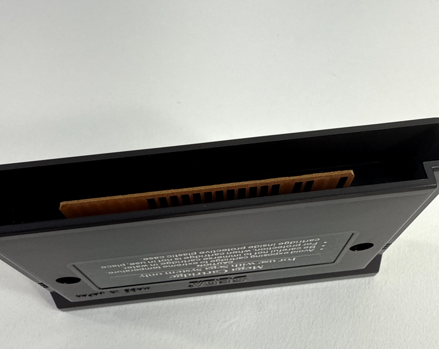 Space Harrier 3-D (Sega Master System, 1988) Game and Case - Tested and Working