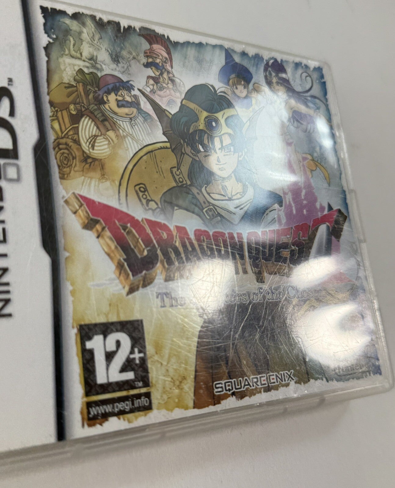 Dragon Quest IV: Chapters of the Chosen PAL DS Case Manual & Insert Only