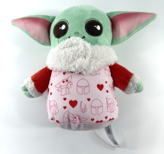 Star Wars 2023 The Mandalorian 8" Grogu Valentine’s Day Plush