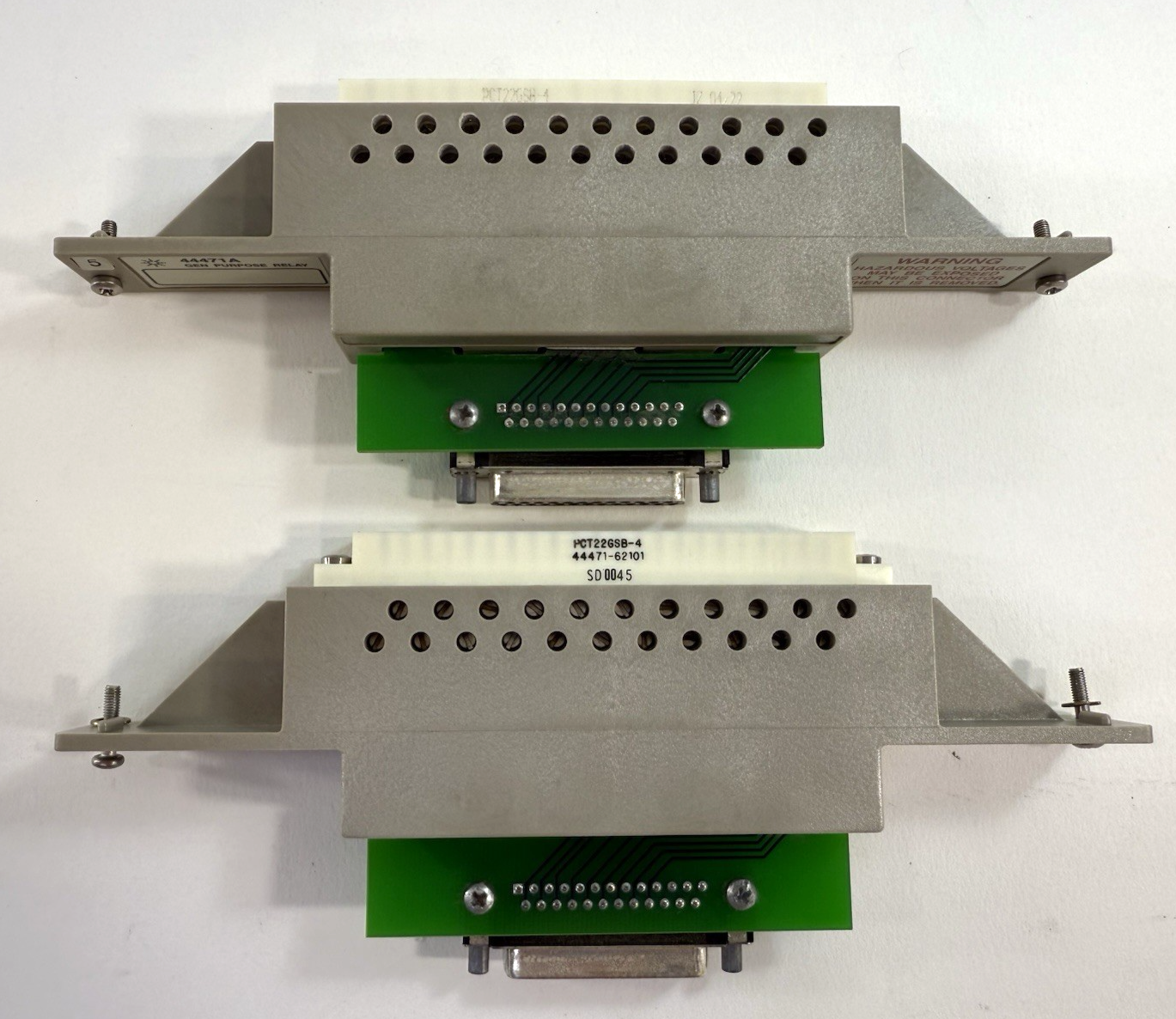 HP Agilent 44471 Switch Module Replacement Connectors (2) - Tested