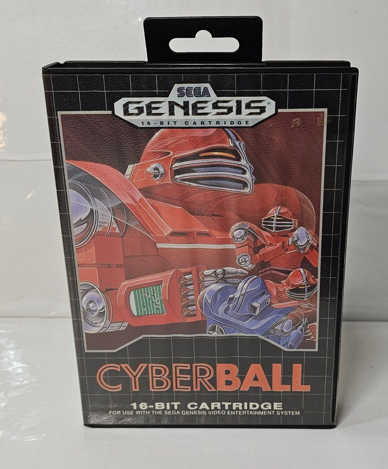 Cyberball (Sega Genesis, 1990) Game Case Manual - Tested and Working