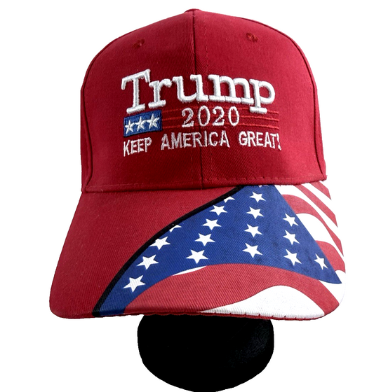Trump 2020 Red White & Blue Keep America Great! Campaign Hat