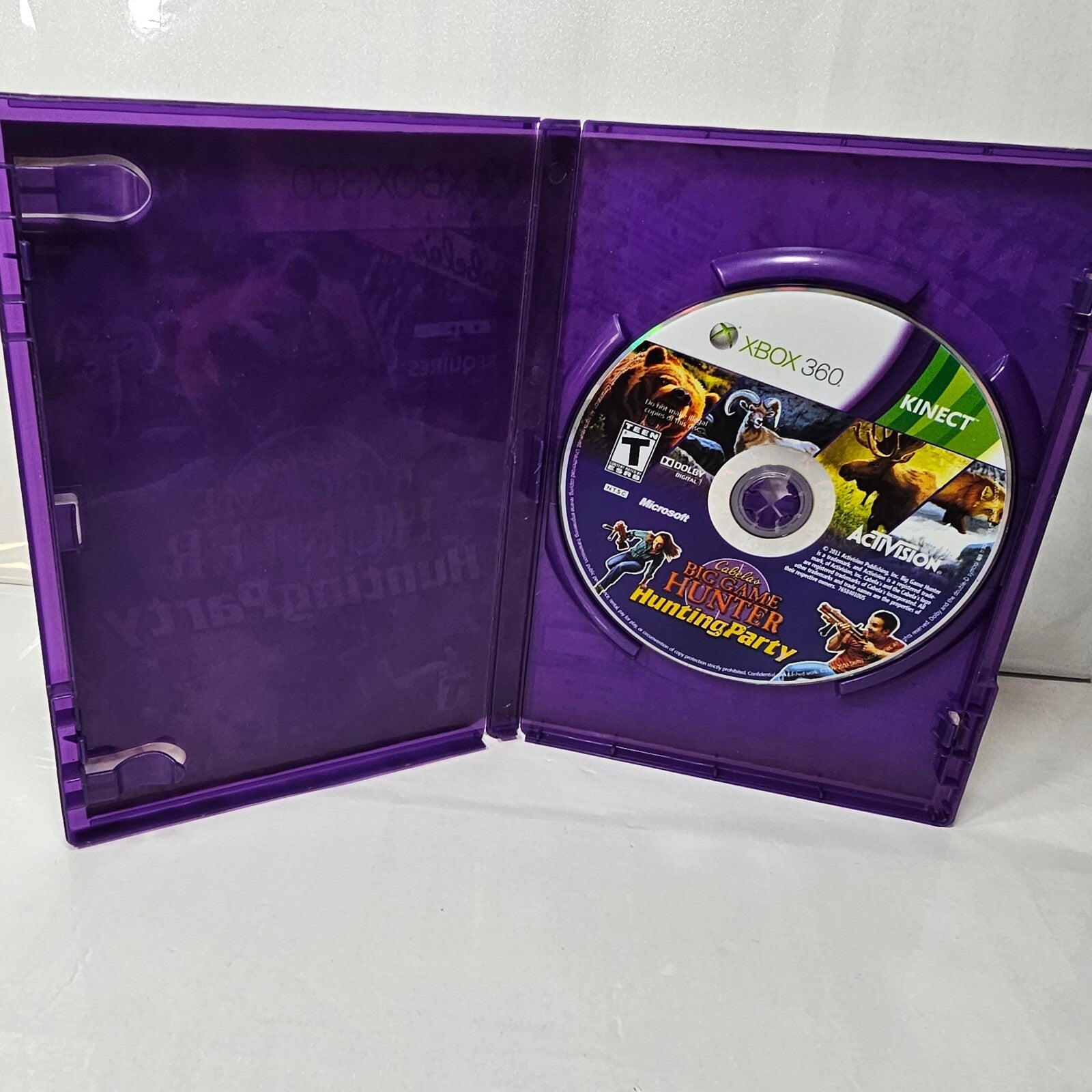 Cabela’s Big Game Hunter: Hunting Party (Xbox 360, 2011) Game and Case - Tested