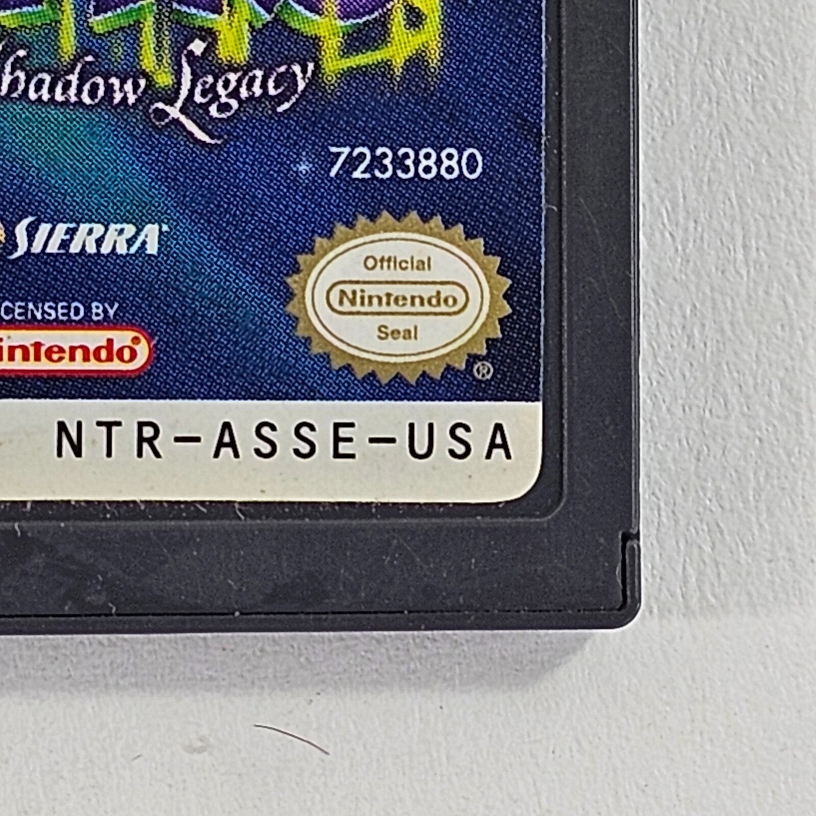 Spyro: Shadow Legacy (Nintendo DS, 2005) Game Cartridge Only - Tested & Working