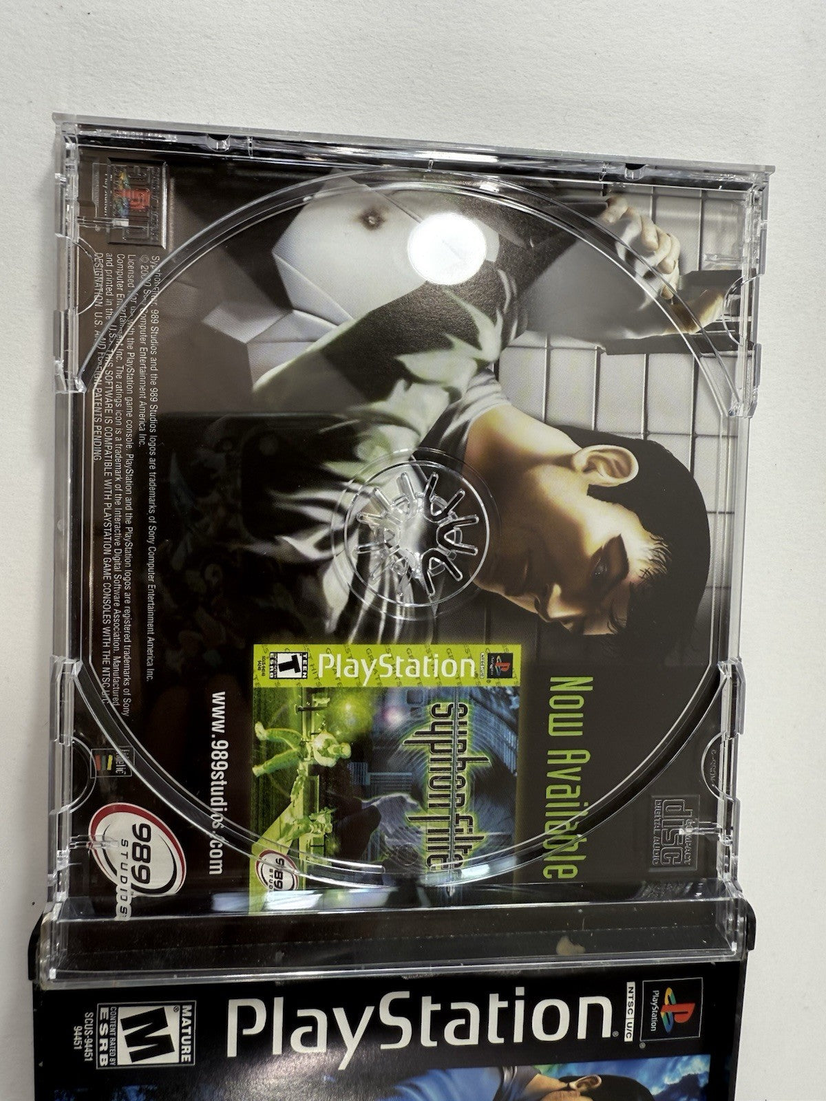 Syphon Filter 2 (Sony PlayStation 1, 2000) Game Discs, Case, Manual - Tested