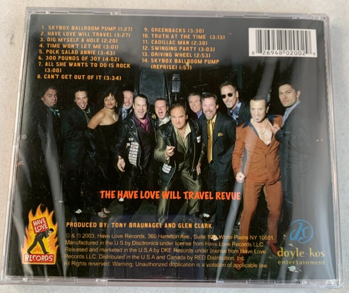 Belushi & Aykroyd Have Love Will Travel: Big Men, Big Music (CD, 2003) New