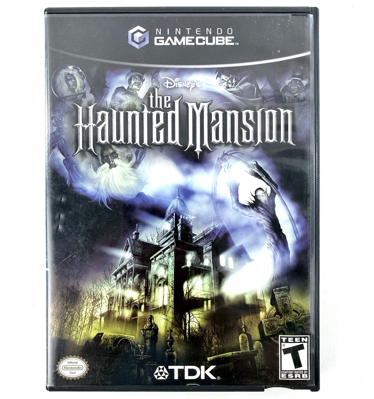 Disney's The Haunted Mansion (GameCube, 2003) Game Case Manual Reg. Card Insert