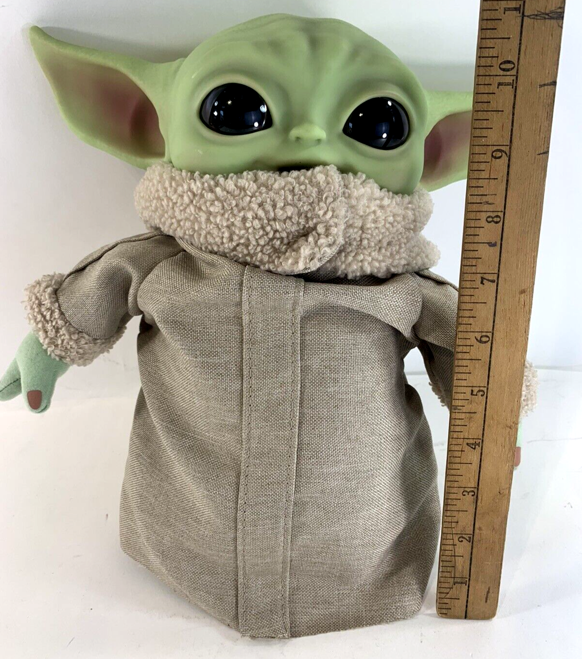 Mattel 2021 Star Wars The Mandalorian 11" The Child Grogu Plush - Lifelike Eyes
