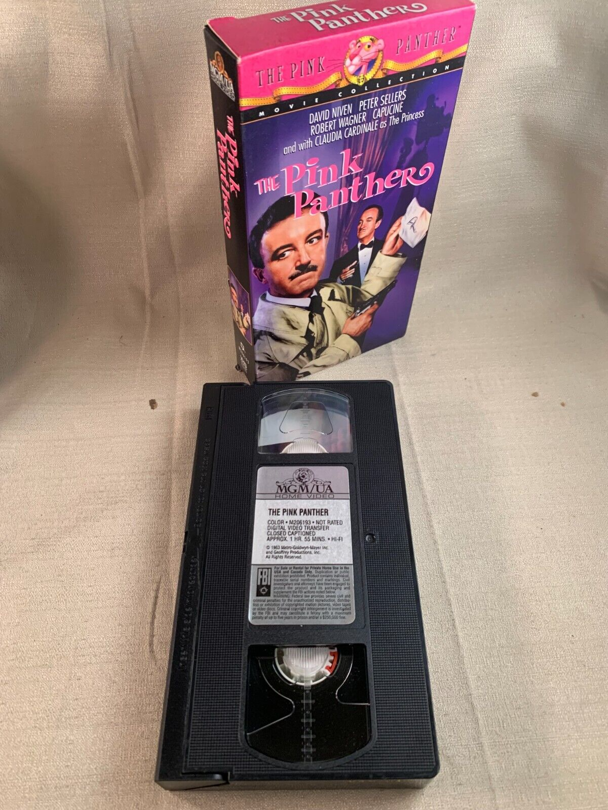 The Pink Panther/Pink Panther Strikes Again (VHS, 1999)