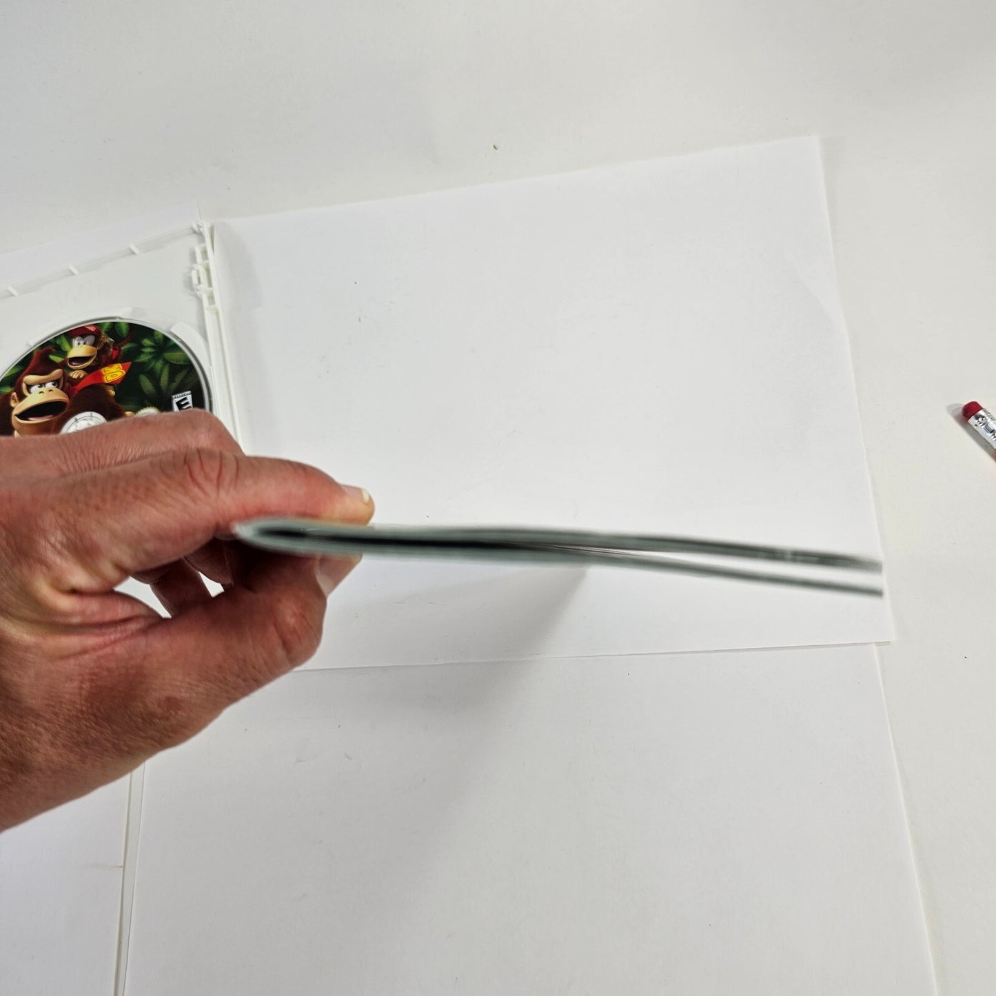 Donkey Kong Country Returns (Nintendo Wii, 2010) Game Case Manual - Tested