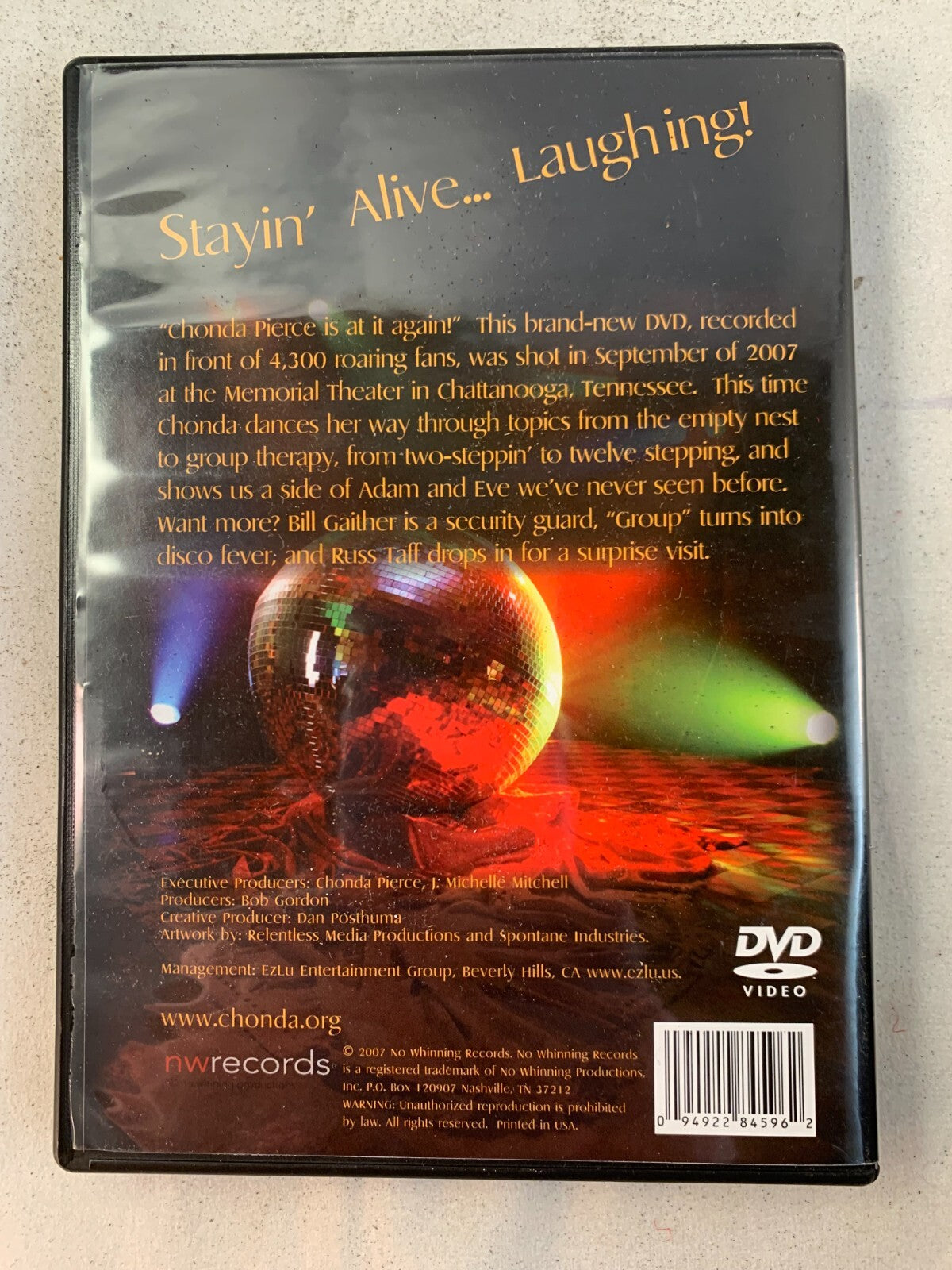 Chonda Pierce - Stayin' Alive... Laughing! - DVD  - Chonda Pierce