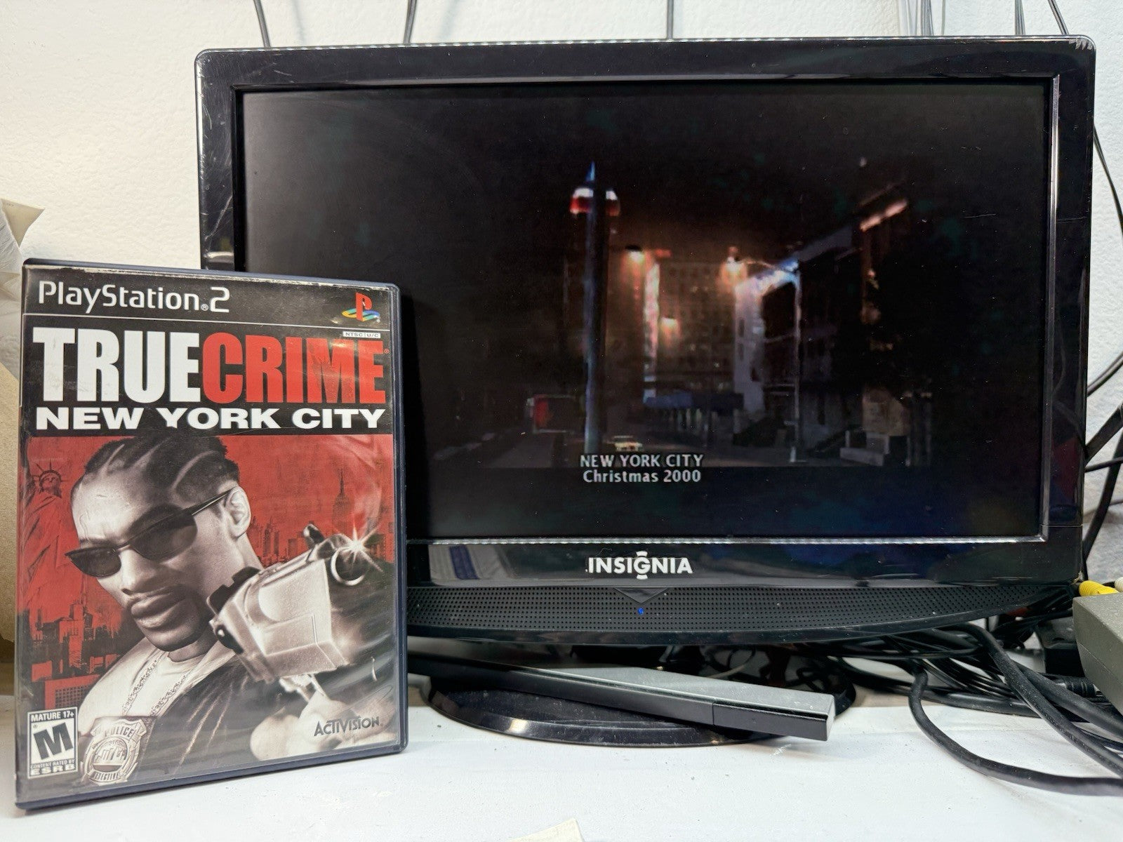 True Crime: New York City (Sony PlayStation 2, 2005) Game Case Manual - Tested