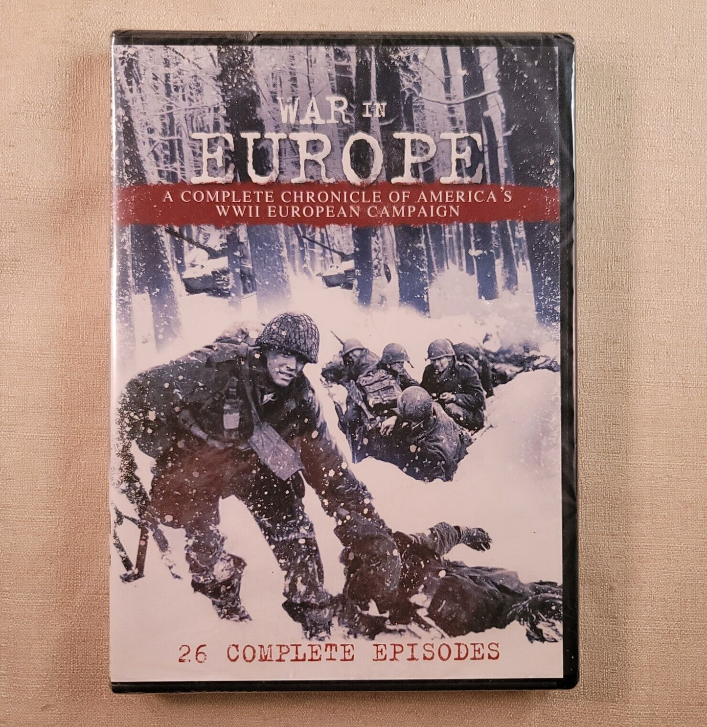 War In Europe - A Complete Chronicle of America's WWII European Campaign NEW