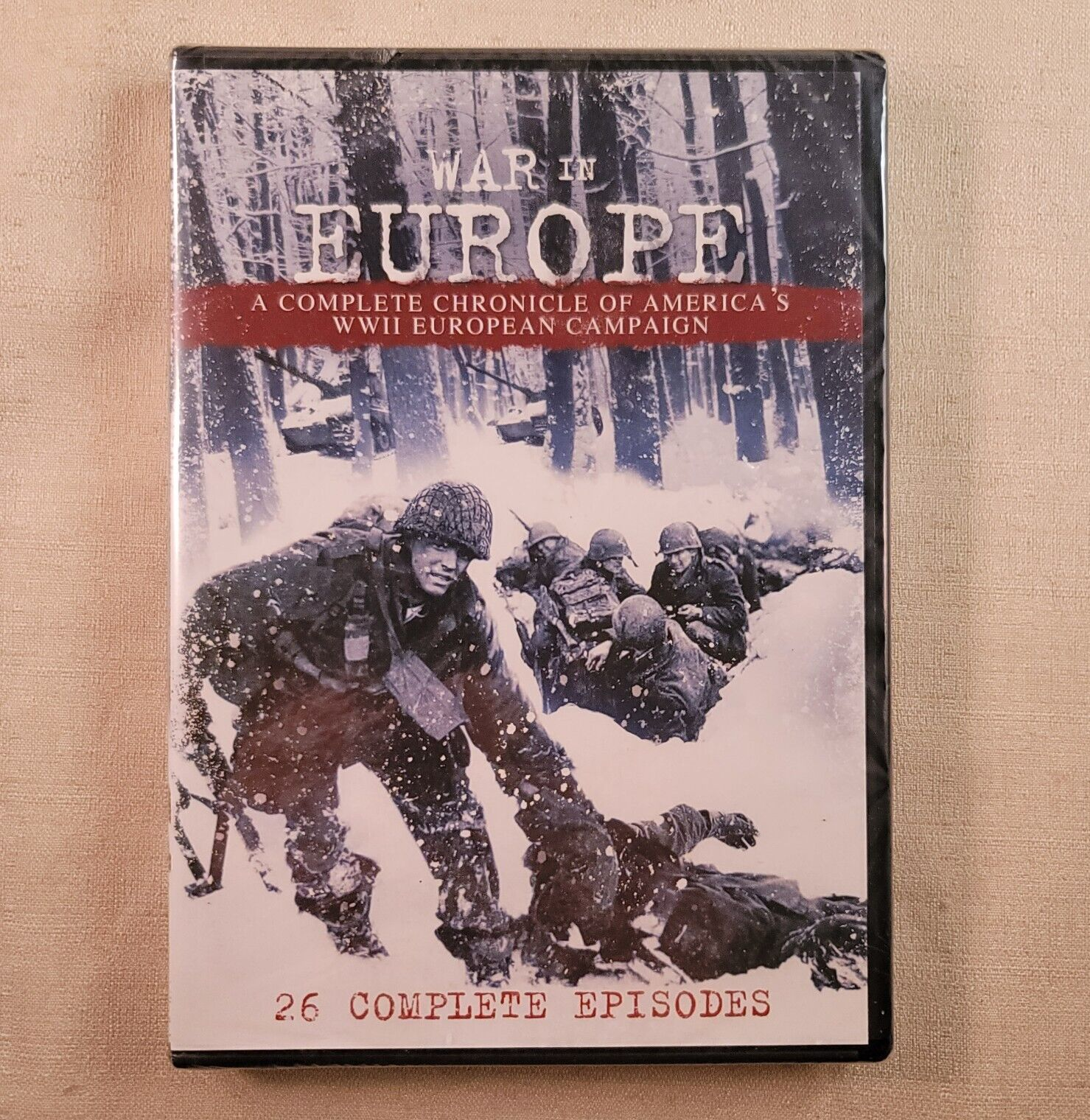 War In Europe - A Complete Chronicle of America's WWII European Campaign NEW