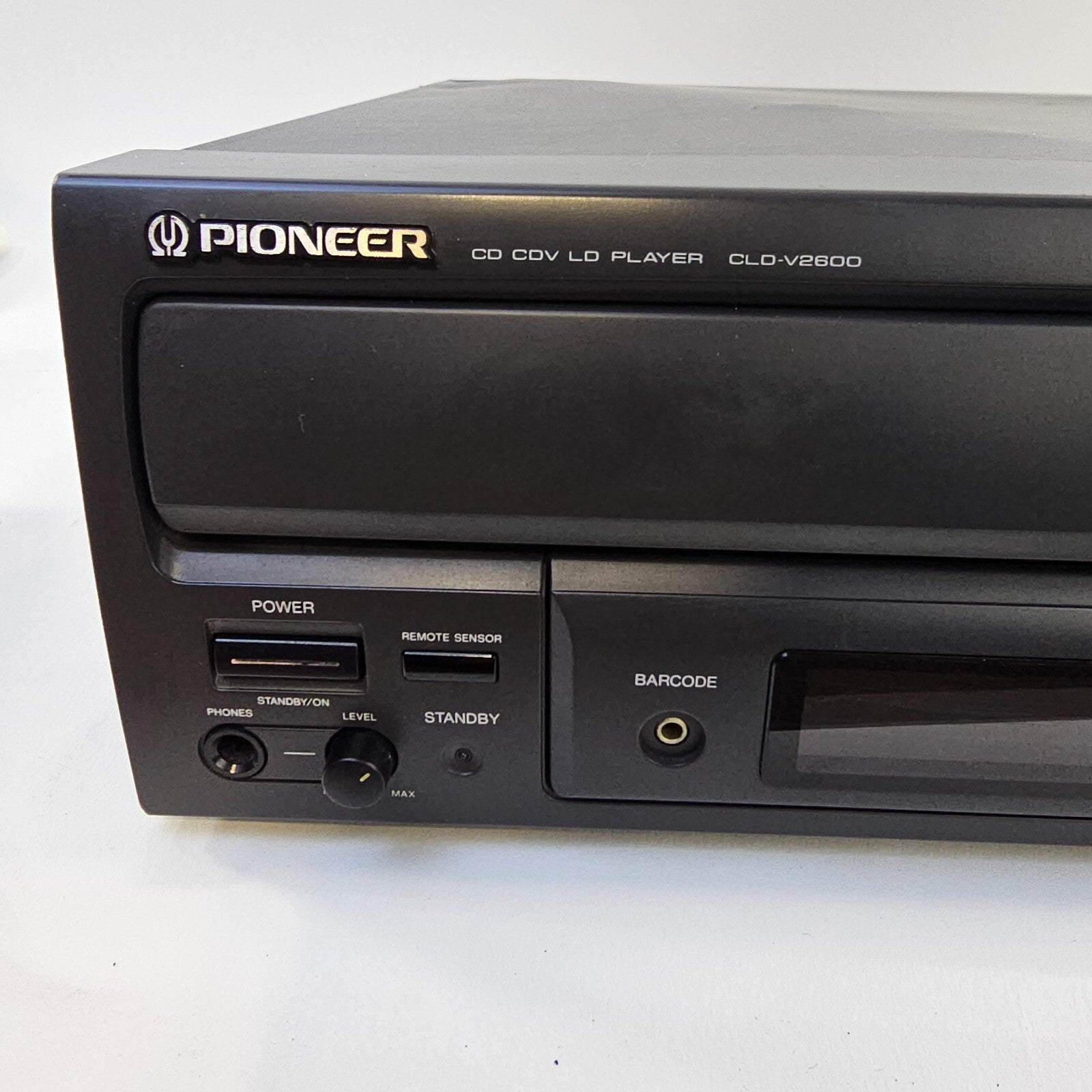 Pioneer CDV LB2 Player CLD-V2600 Laserdisc Player - Tested - For Parts - Read