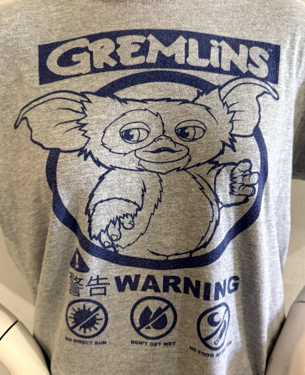 Funko Home Video Gremlins Size Medium Grey T-Shirt  - Target Exclusive