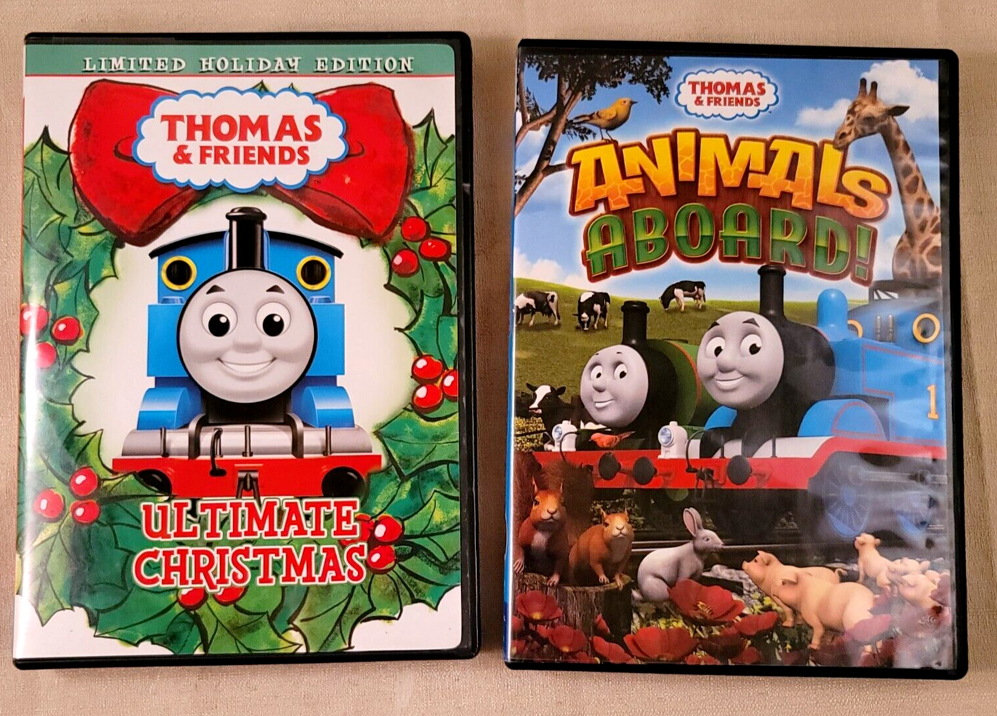 Thomas and Friends: Ultimate Christmas (DVD bundle) Animals Aboard! - Tested
