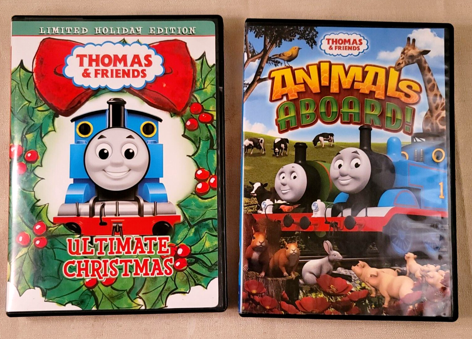 Thomas and Friends: Ultimate Christmas (DVD bundle) Animals Aboard! - Tested