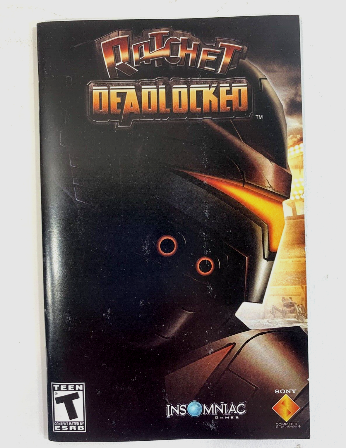 Ratchet: Deadlocked (Sony PlayStation 2, 2005) Game Case Manual - Tested